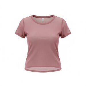 Bozzolo Dusty Rose Mesh Tee